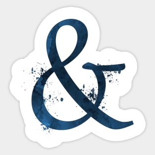 Ampersand Sticker